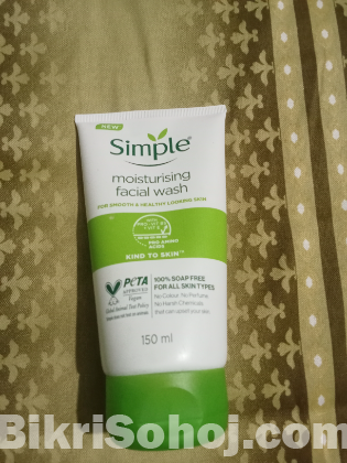 Simple facewash